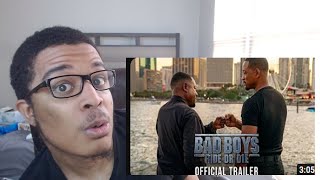 BAD BOYS: RIDE OR DIE – Official Trailer REACTION!