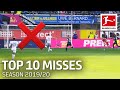 The Worst Misses 2019/20 | Lewandowski, Alcacer, Thuram & More