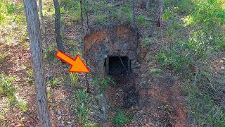 Man Finds Hidden Doorway On His Property ;  Goes In And Realizes He’s Made A Huge Mistake..