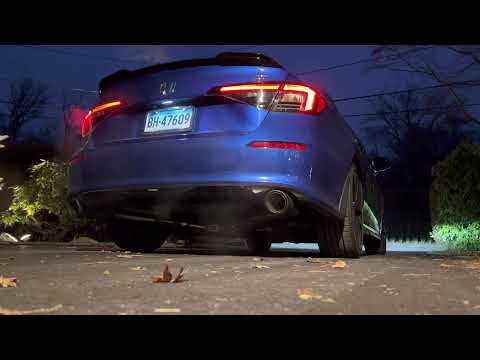 22 Civic Si w/ Magnaflow Neo Series Catback exhaust system (Idle/Rev)