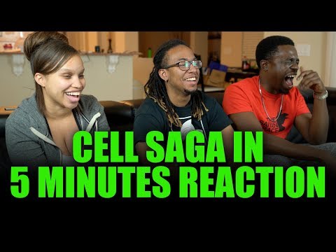 YOOO These Dudes are WILD!! Cell Saga in 5 Minutes Reaction!!