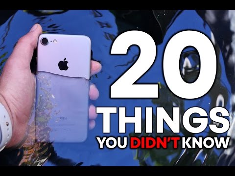 iPhone 7 - 20 Things You Didn't Know!