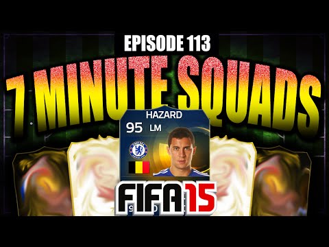 7 MINUTE SQUAD BUILDER W/ ROSSIHD + 95 TOTS HAZARD!! #EP114 - FIFA 15 ULTIMATE TEAM