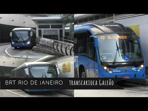 BRT Transcarioca Galeão Rio de Janeiro