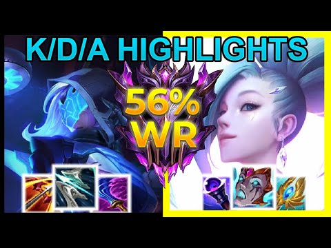 【 Seraphine 】vs. Ashe - MASTER - Carry - 11.14 - League of Legends KDA Highlights