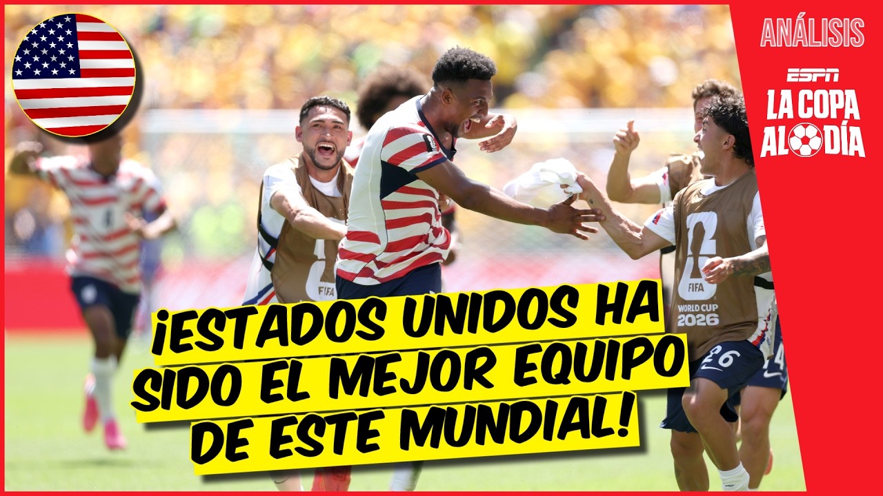 ESTADOS UNIDOS es el MEJOR EQUIPO de la CONCACAF por LEJOS. MÉXICO ni ESTÁ CERCA | La Copa Al Día
