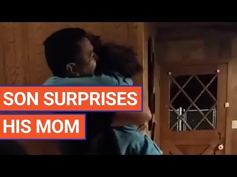 Mom and Son Surprise Reunion Video 2017 | Daily Heart Beat