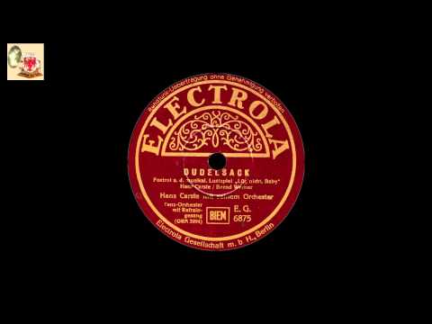 Dudelsack - Hans Carste m. s. Orchester u. dem Schuricke Terzett