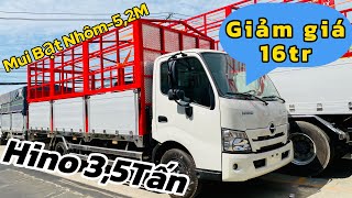 Hino 300 3 Tấn 5 Mui Bạt | Giá xe Hino 300 3 Tấn 5 Mui Bạt | Thông số Hino 300 3 Tấn 5 Mui Bạt