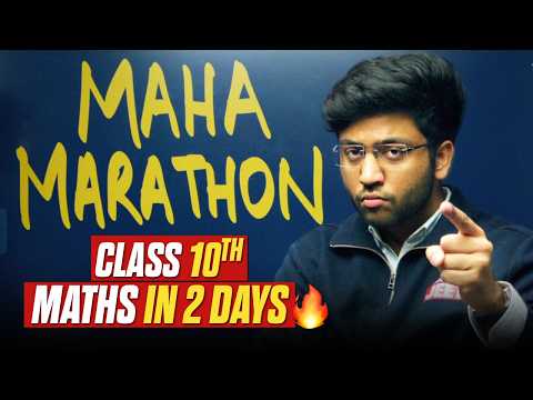 Maths MAHA MARATHONS Announcement 🔥 | Shobhit Nirwan