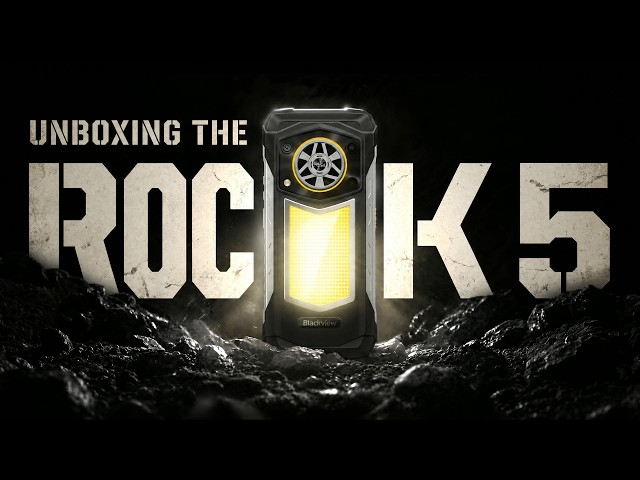 Blackview Rock 5 4G 12GB 256GB 6.78" Preto video