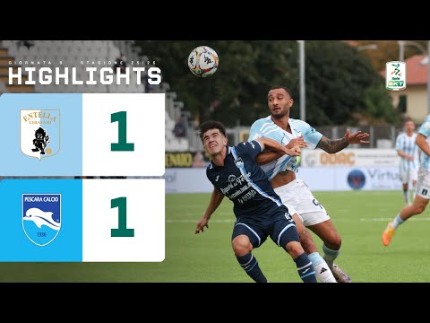 Virtus Entella-Pescara 1-1 | Gol di TIRITIELLO e DI NARDO, equilibrio al Sannazzari | HL Serie BKT