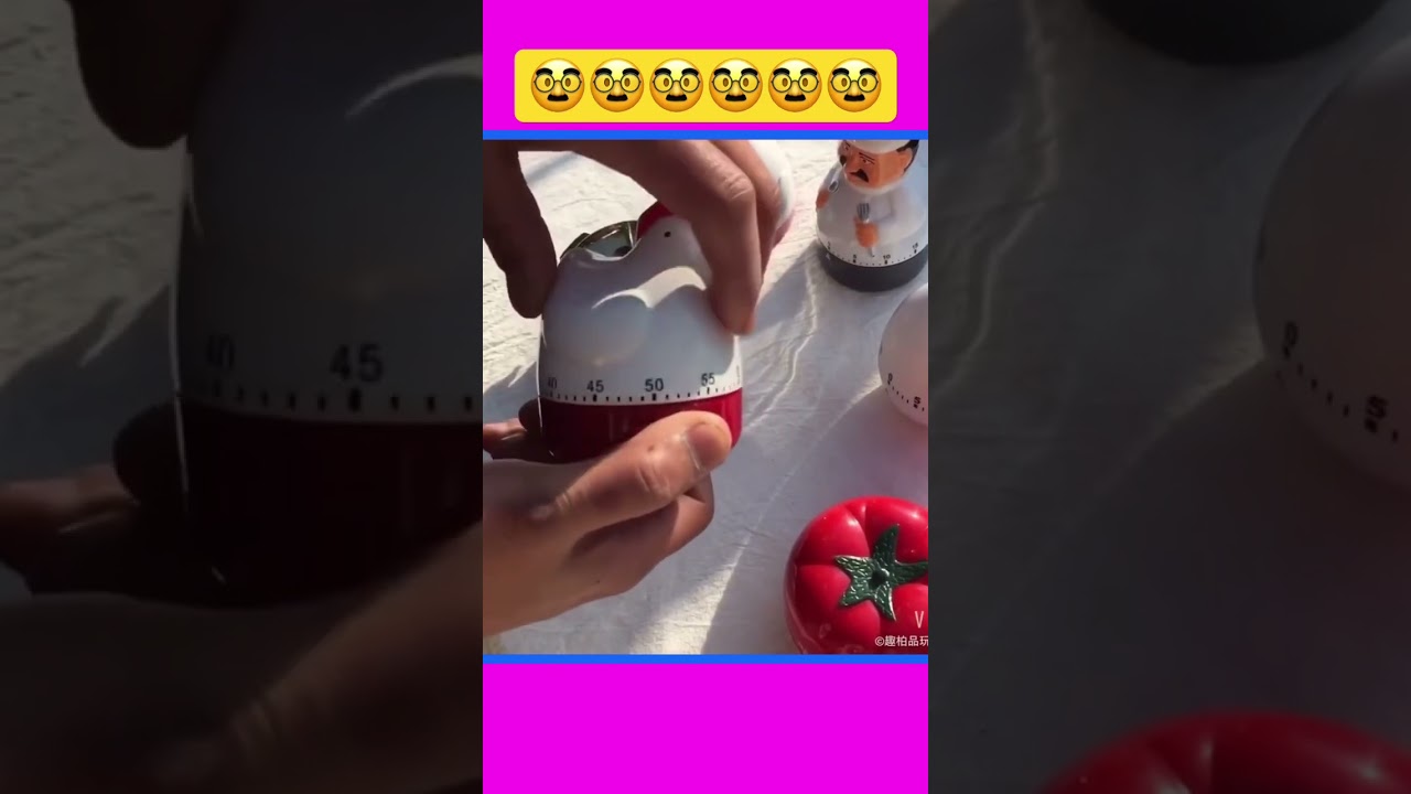 chef shape kitchen timer👨‍🍳| kitchen utensils | kitchen gadgets