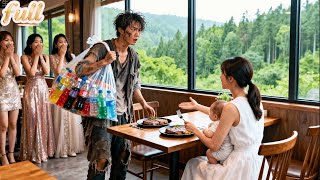 All Rich Girls Refuse This Smelly Beggar, Only Kind Single Mom Treat Him!Unaware He’s CEO &Love Her!