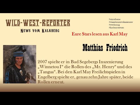 Karl May - Old Cursing Dry - Kapitel 11 -  Matthias Friedrich #winnetouimwohnzimmer