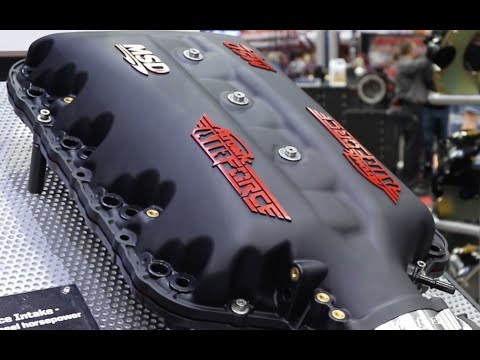 PRI 2015 - MSD Performance Displays the new LT1 Atomic Air Force Intake