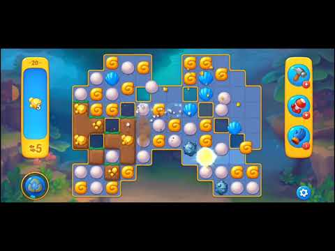 Fishdom Gameplay (Level 16 to 20)
