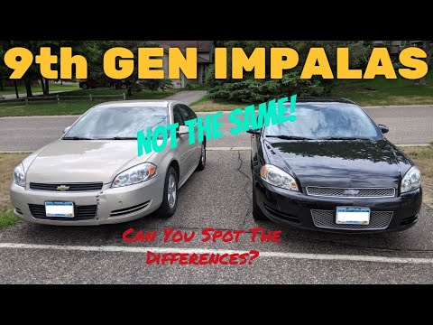 9th Gen Impalas - NOT THE SAME - Can You Spot The Differences?