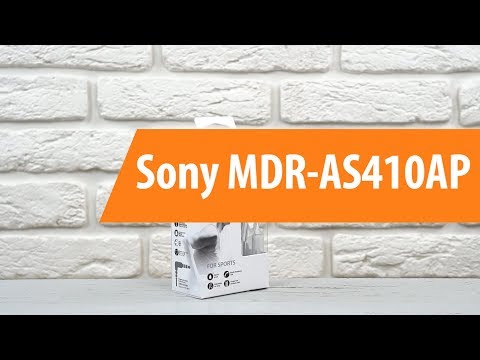 Наушники Sony MDR-AS410AP белый - Видео