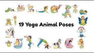 19 Fun Animal Yoga Poses for Kids | YogaKiddy | Yoga for Children