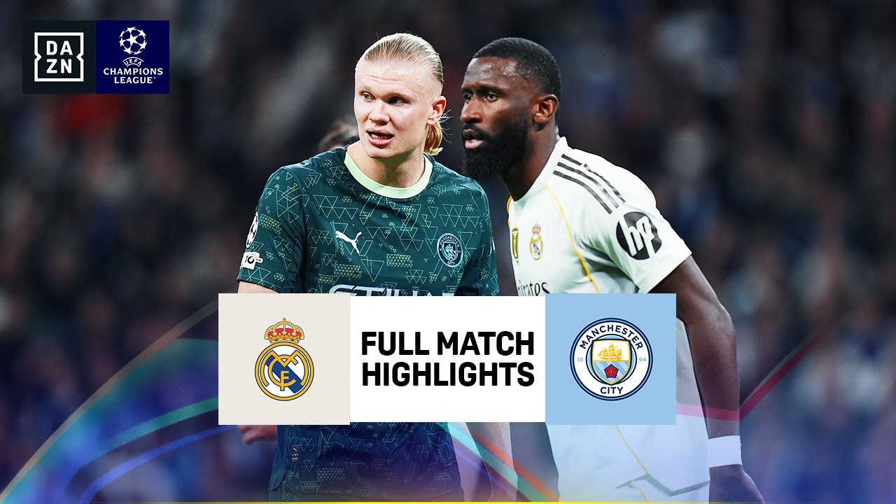 Real Madrid vs Manchester City | UEFA Champions League Highlights | Matchday 6 | 2025-2026
