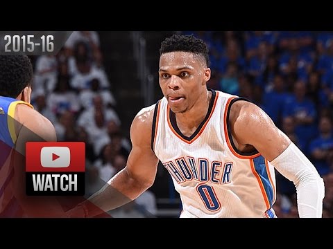 Russell Westbrook Full Game 3 Highlights vs Warriors 2016 WCF - 30 Pts, 12 Ast, BEASTbrook!