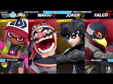 Gwinnett Brawl July 2019 - Newk/Faxmachine VS Omega/Wonder - Doubles W. Round 2