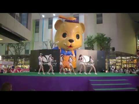 151011 [Wide] QueenLita cover T-ara - No.9 + So Crazy + Sugar Free @Kongju Cover Dance Contest 2015