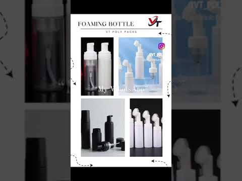 100 Ml  pet Sleek bottle with pump