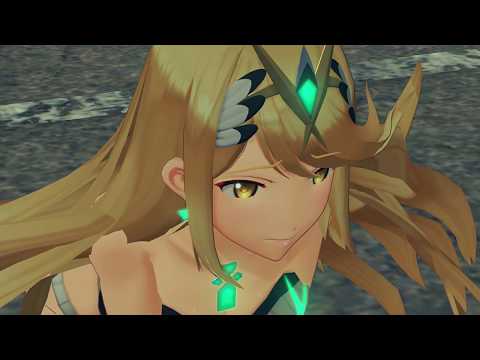 Xenoblade Chronicles 2 Swimsuit Edition Cutscene 138 - A Promise