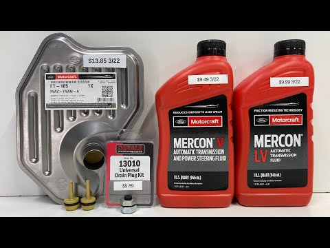 Crown Victoria - Transmission Filter & Fluid Tips