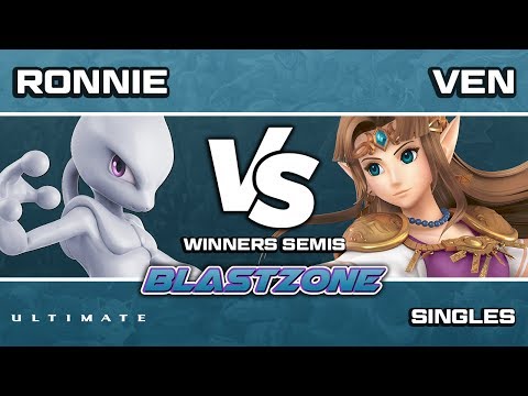 PSG Blastzone: Ronnie (Mewtwo) vs Sugoi | Ven (Zelda) - Winners Semis