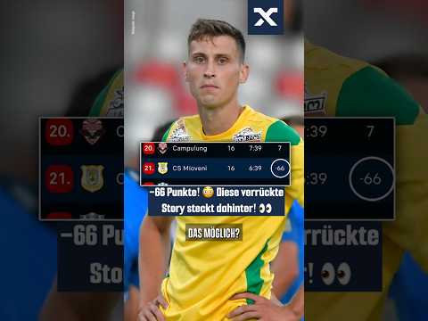 Dieser Klub hat MINUS 66 Punkte! 😳 #shorts