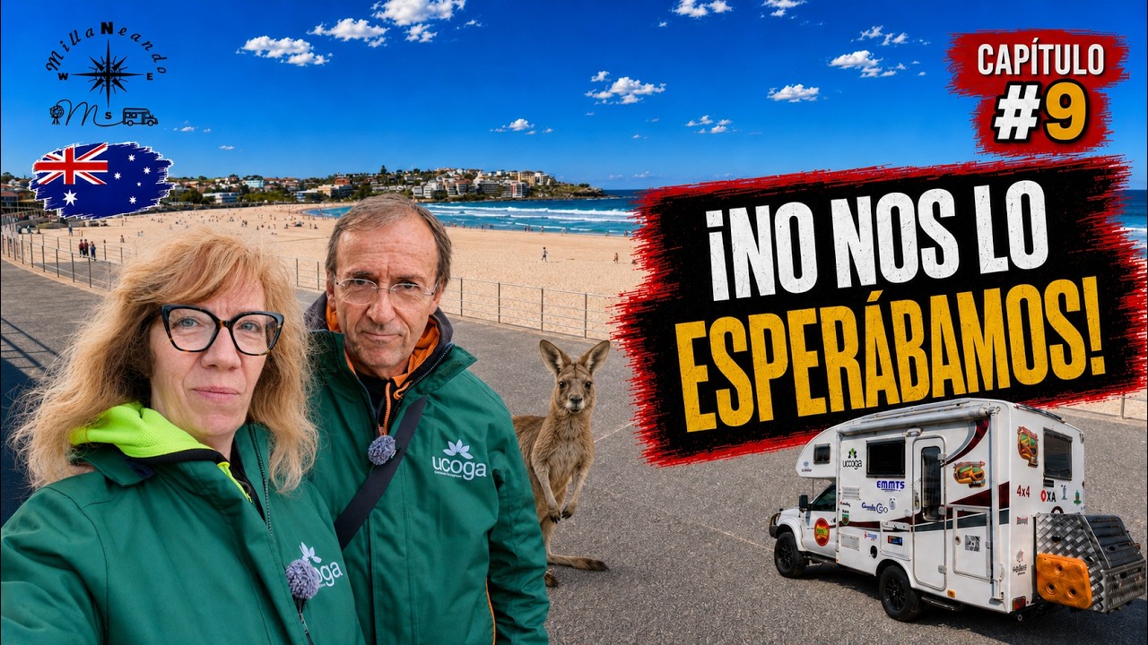 🇦🇺 De BONDI BEACH a una PLAYA llena de CANGUROS | #9 MILLANEANDO por AUSTRALIA 🚐 🌍