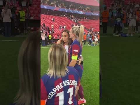 Puro amor entre Virgnia Torrecilla y Alexia Putellas 🥰