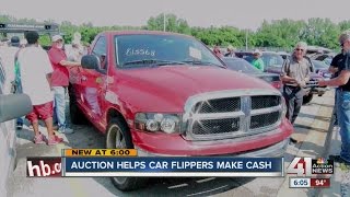 Auction helps car flippers make cash