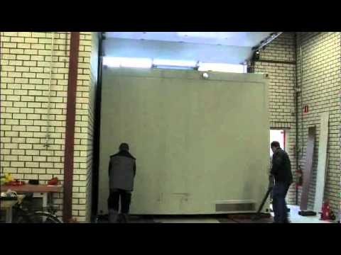 TECHNOGERMA: Installation eines Prüfstandes in Containerbauweise