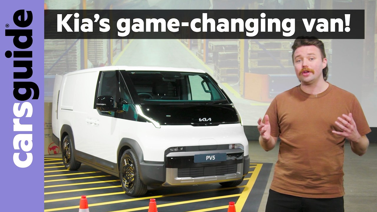 Kia PV5 2026 review Australia: Cargo | Game-changing EV van arrives to tackle Ford e-Transit Custom