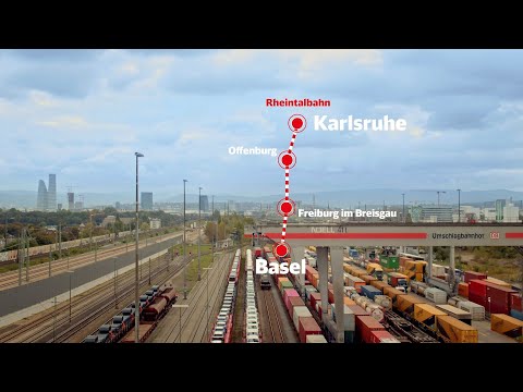 Ausbau- und Neubaustrecke Karlsruhe–Basel: Vier Gleise für eine starke Schiene