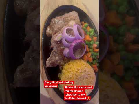 Grilled and sizzling porkchops #september 27 2025