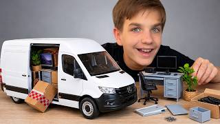 1:18 Office Setup ASMR 🏢 Isuzu NPR, Sprinter, VW & Honda pick up