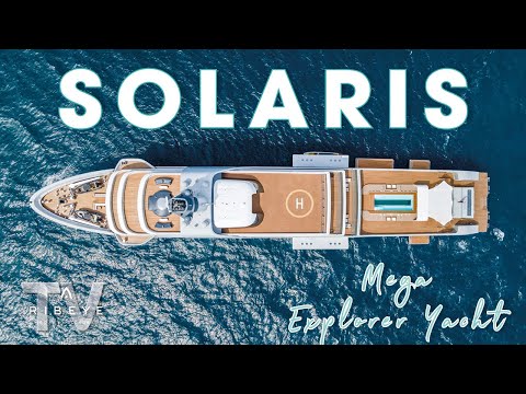 SOLARIS | World's Largest Explorer Superyacht with her Ribeye Tenders & Toys.