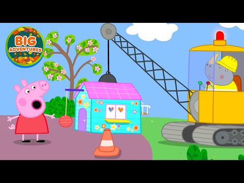 Peppa Pig Goes on a Clubhouse Adventure🌳 Outdoor Holiday Mini Movie | Full Episodes | 18 Mins