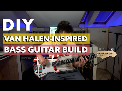 Building a Frankenstrat-Inspired Bass Guitar Using a €100 Harley Benton DIY Kit #hbdiykitchallenge