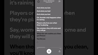 Dreams (2004 Remaster) - Fleetwood mac #music #lyrics