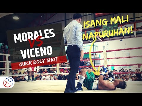 Philippine Boxing | Fel Morales vs John Marh Viceno |  Isang Pagkakamali, Ayun Bagsak !