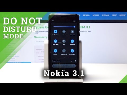How to Activate Do Not Disturb Mode in Nokia 3.1 - Set Up Silent Module