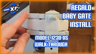 Regalo 1230 DS Top of Stairs Metal Baby Gate Installation Tips