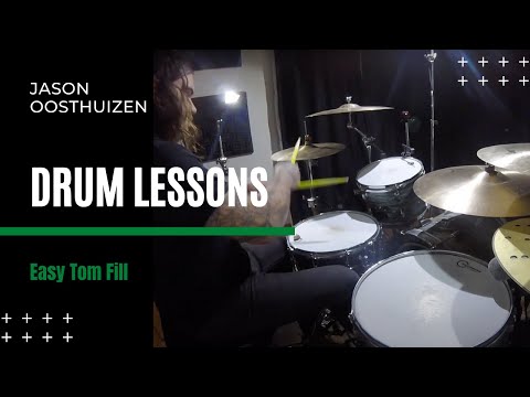 Jason Oosthuizen - Easy tom fill - Drum Lesson