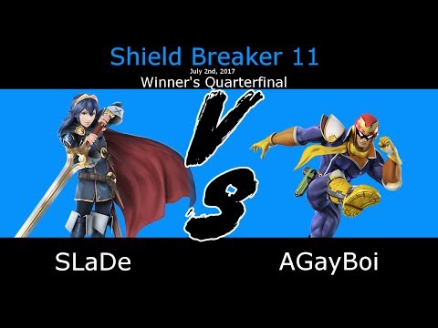 Shield Breaker 11- SLaDe (Lucina) Roy vs AGayBoi (Captain Falcon) Winner's Quarters